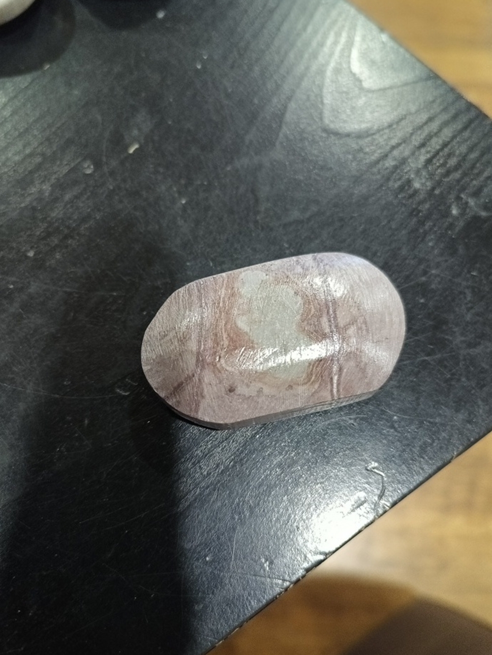 Picture Jasper Crystal Palm Stone